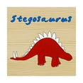 thumbnail image 1 of Trademark Fine Art 'Stegosaurus Childrens Art' Canvas Art by Megan Meagher, 1 of 3