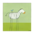 thumbnail image 1 of Trademark Fine Art 'Stick leg Zebra I Childrens Art' Canvas Art by June Erica Vess, 1 of 3