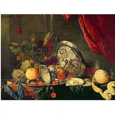Trademark Fine Art "Still Life" Canvas Art by Jan Davidz de Heem