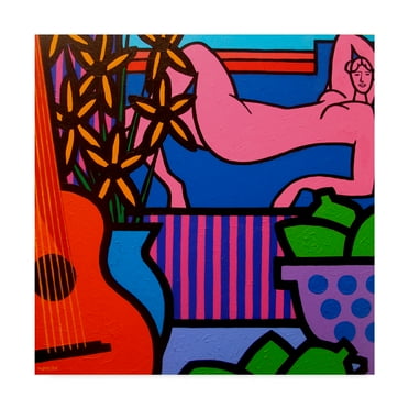 Trademark Fine Art 'Still Life with Matisse 1' Canvas Art by John Nolan