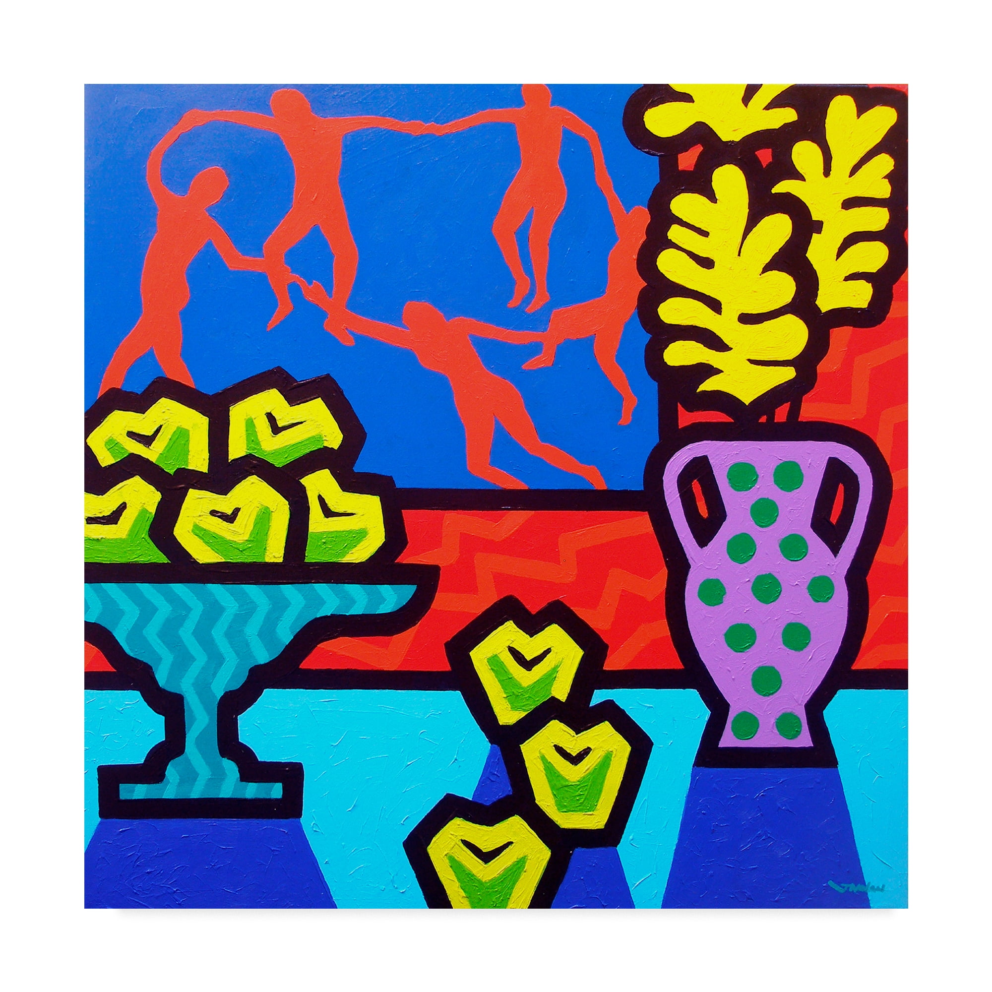 Trademark Fine Art 'Still Life with Matisse' Canvas Art by John Nolan