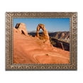 thumbnail image 1 of Trademark Fine Art "Stone Landmark" Canvas Art by Michael Blanchette Photography Gold Ornate Frame, 1 of 4