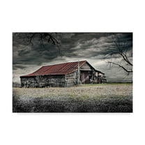 Trademark Fine Art 'Storm Barn' Canvas Art by Barbara Simmons