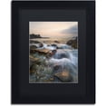 thumbnail image 1 of Trademark Fine Art "Story of a Wave" Canvas Art by Mathieu Rivrin, Black Matte, Black Frame, 1 of 1