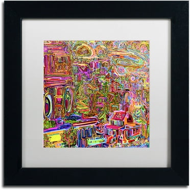Trademark Fine Art "Strathcona No 2" Canvas Art by Josh Byer, White Matte, Black Frame