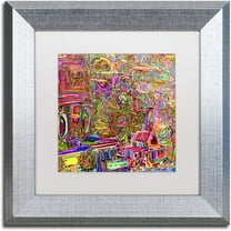 Trademark Fine Art "Strathcona No 2" Canvas Art by Josh Byer, White Matte, Silver Frame