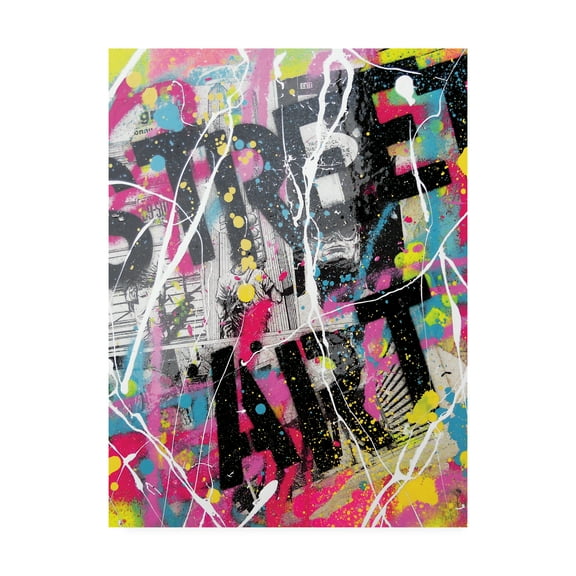 Trademark Fine Art 'Stree Art Graffiti' Canvas Art by David Drioton