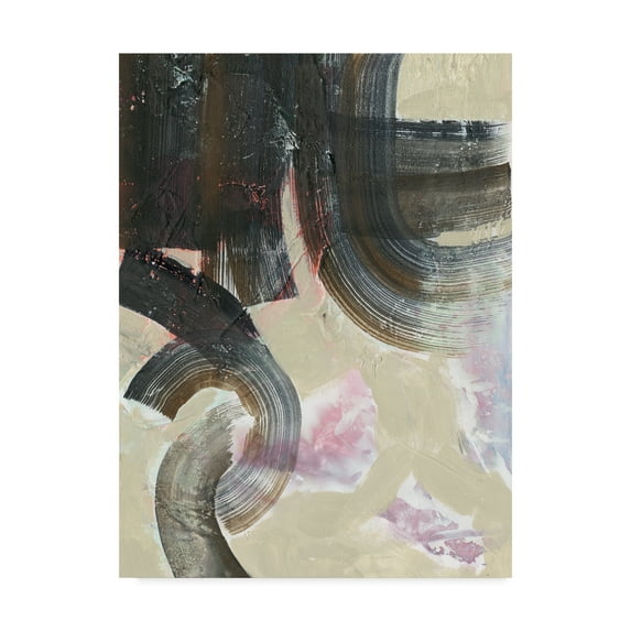 Trademark Fine Art 'Striate II' Canvas Art by Victoria Borges