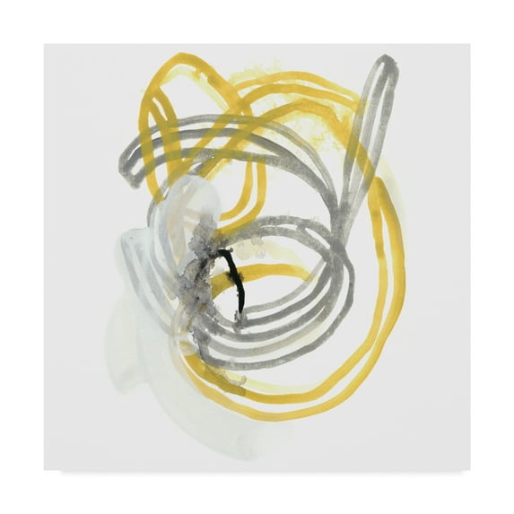 Trademark Fine Art 'String Orbit I' Canvas Art by June Erica Vess