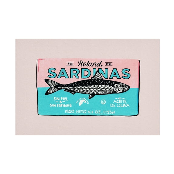 Trademark Fine Art Studio Mandariini Roland Sardinas Canvas Wall Art
