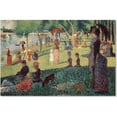 thumbnail image 1 of Trademark Fine Art "Study on La Grande Jatte" Canvas Art by Georges Seurat, 1 of 2