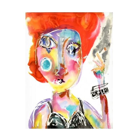 Trademark Fine Art 'Such A Drag' Canvas Art by Wyanne