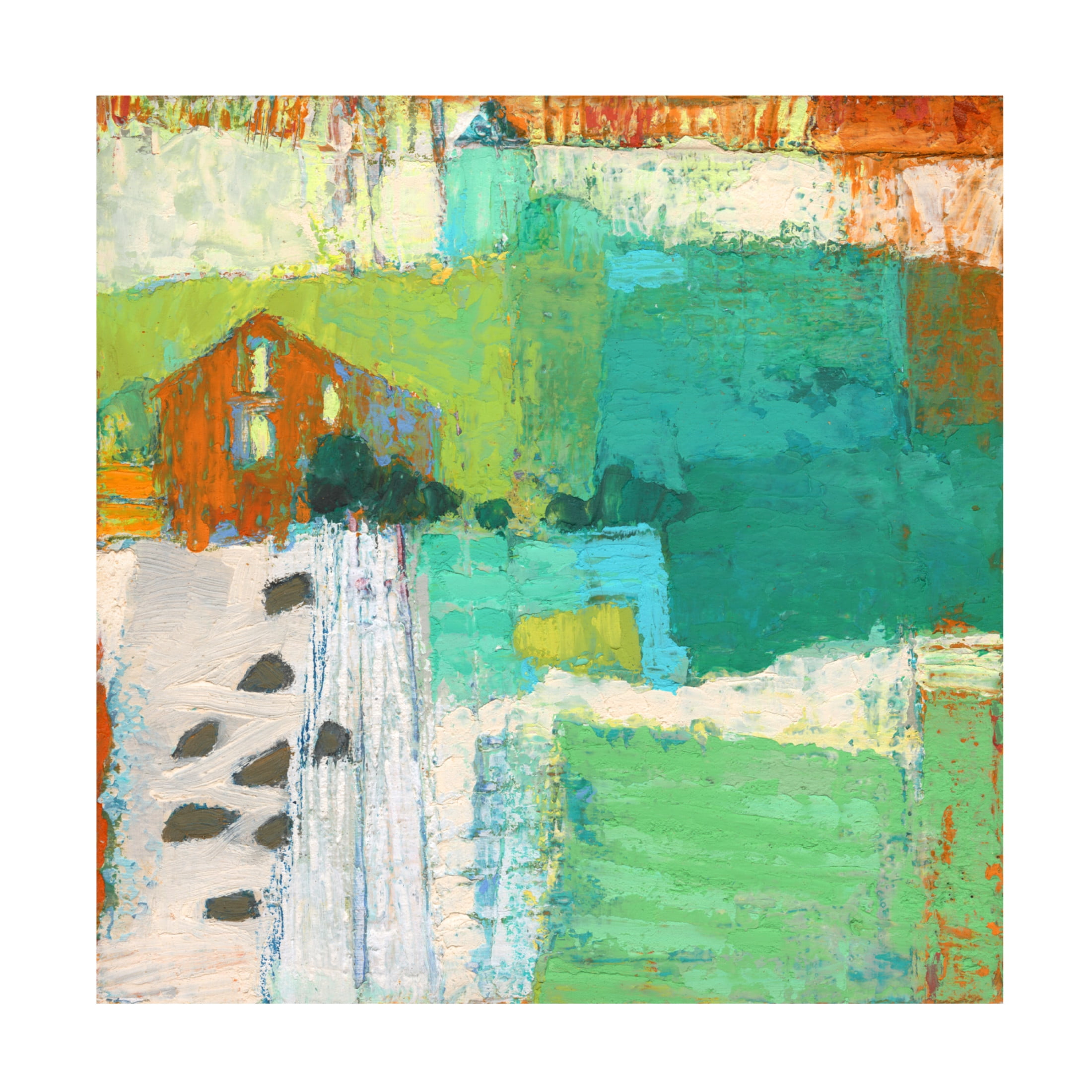 Trademark Fine Art Sue Jachimiec  Kitts Hill Barn Canvas Wall Art