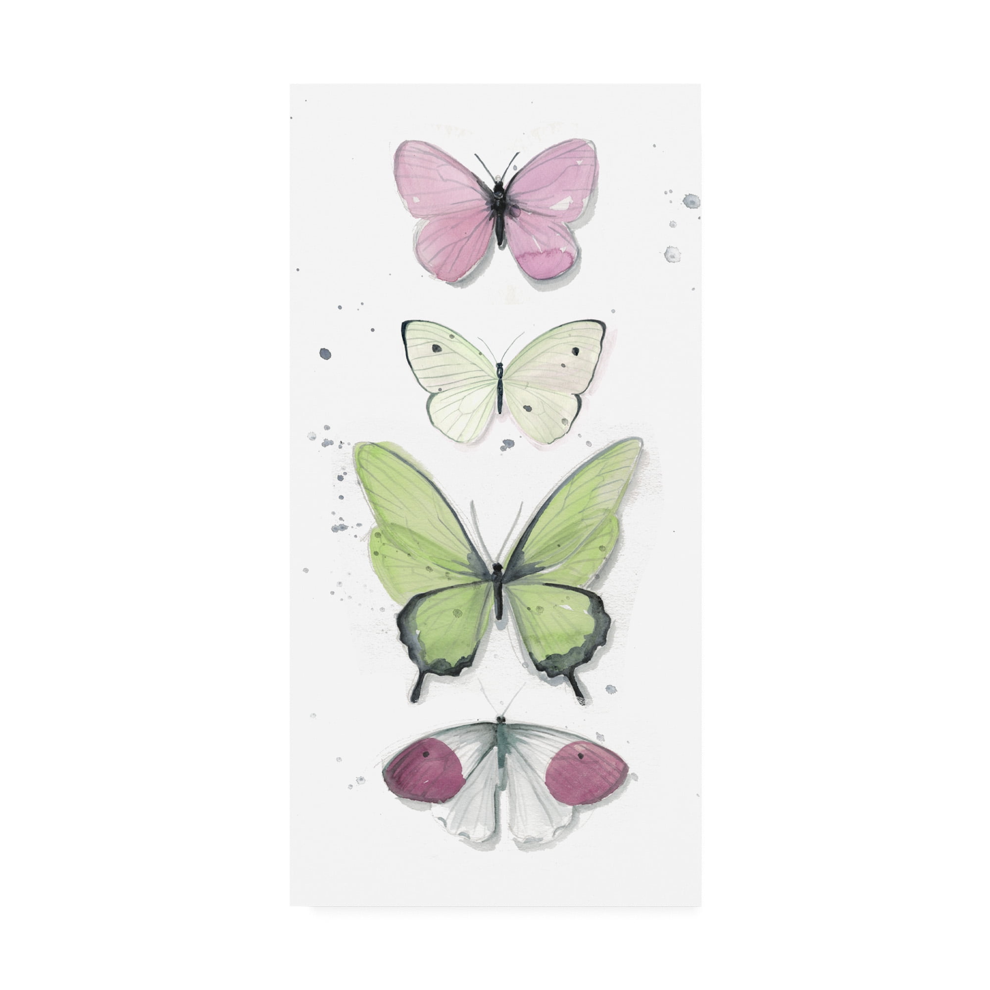 Trademark Fine Art 'Summer Butterflies II' Canvas Art by Jennifer Paxton Parker