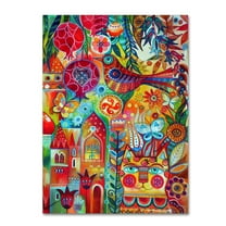 Trademark Fine Art 'Summer Cat' Canvas Art by Oxana Ziaka