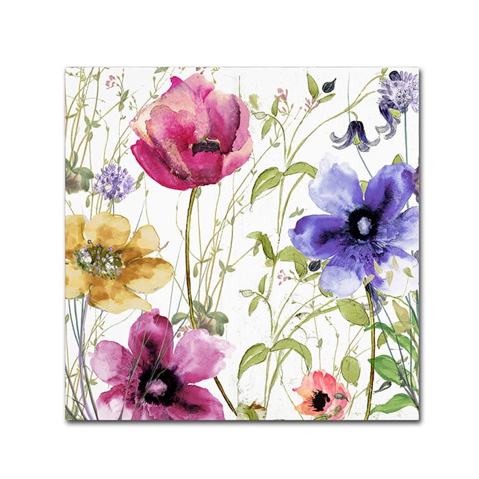 Trademark Fine Art "Summer Diary I" Canvas Art by Color Bakery