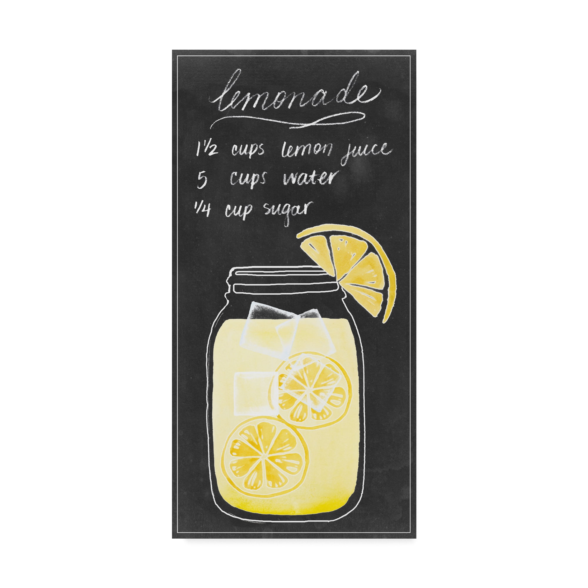 Trademark Fine Art 'Summer Drinks II' Canvas Art by Grace Popp
