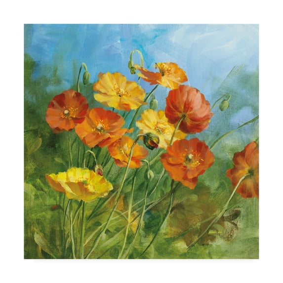 Trademark Fine Art 'Summer Field IV' Canvas Art by Danhui Nai
