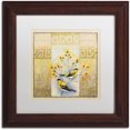 thumbnail image 1 of Trademark Fine Art 'Summer Goldfinches' Canvas Art by Rachel Paxton, White Matte, Wood Frame, 1 of 4
