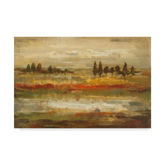 Trademark Fine Art 'Summer Meadows' Canvas Art by Silvia Vassileva