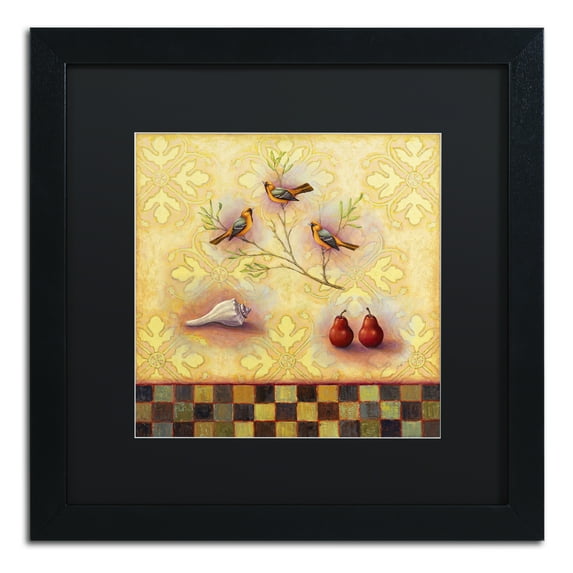 Trademark Fine Art 'Summer Memories' Black Framed Art by Rachel Paxton