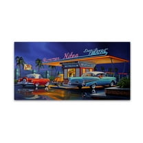 Trademark Fine Art 'Summer Nites' Canvas Art by Geno Peoples