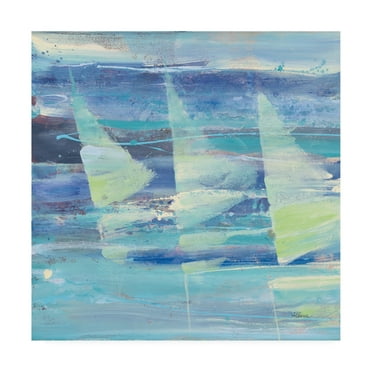 Trademark Fine Art 'Summer Sail I' Canvas Art by Albena Hristova