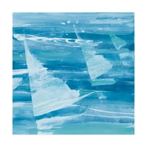 Trademark Fine Art 'Summer Sail II Blue' Canvas Art by Albena Hristova