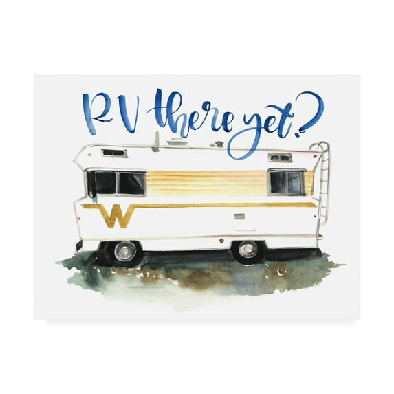 Trademark Fine Art 'Summer Vacation II' Canvas Art by Jennifer Paxton Parker