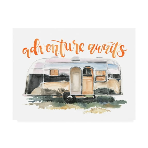 Trademark Fine Art 'Summer Vacation III' Canvas Art by Jennifer Paxton Parker