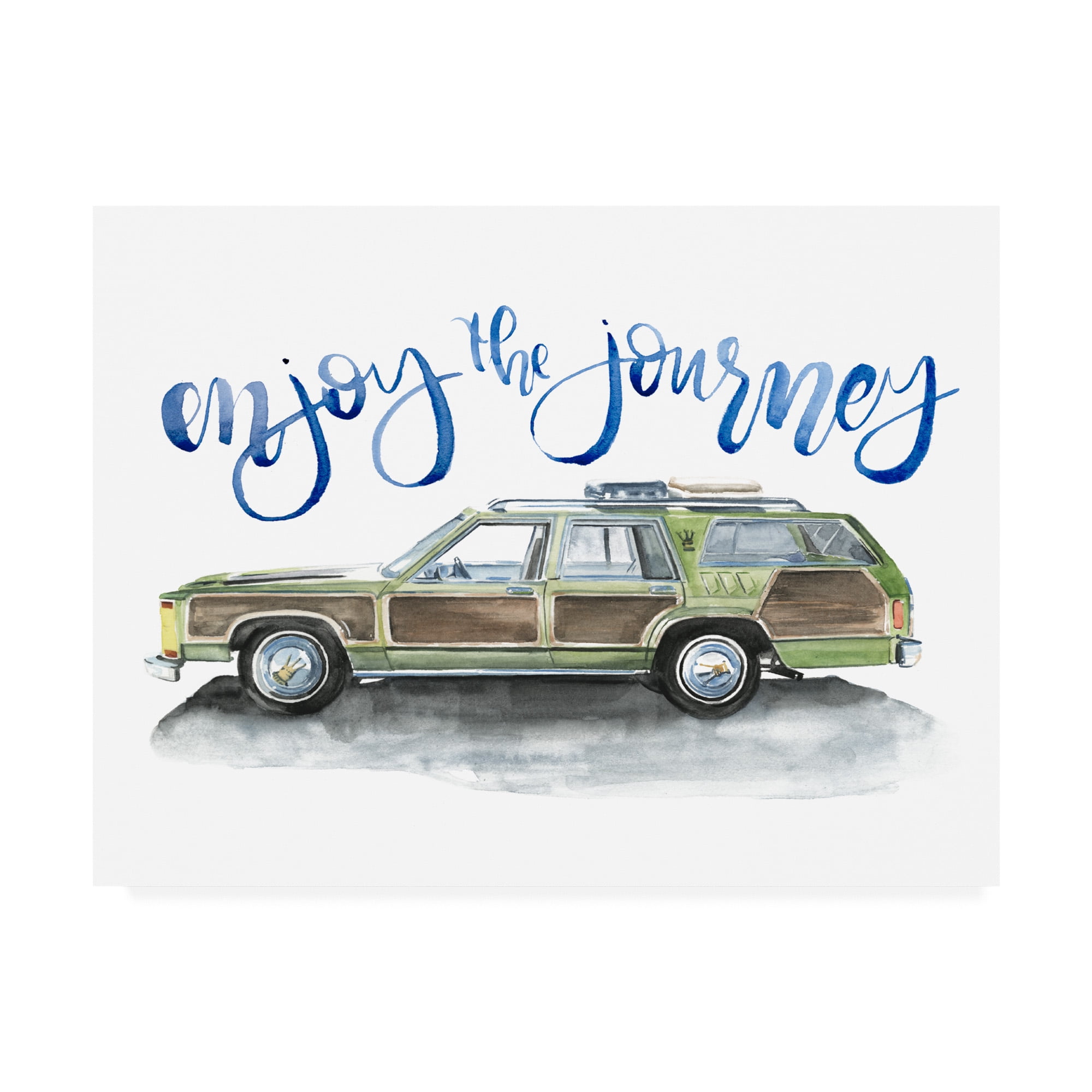 Trademark Fine Art 'Summer Vacation IV' Canvas Art by Jennifer Paxton Parker