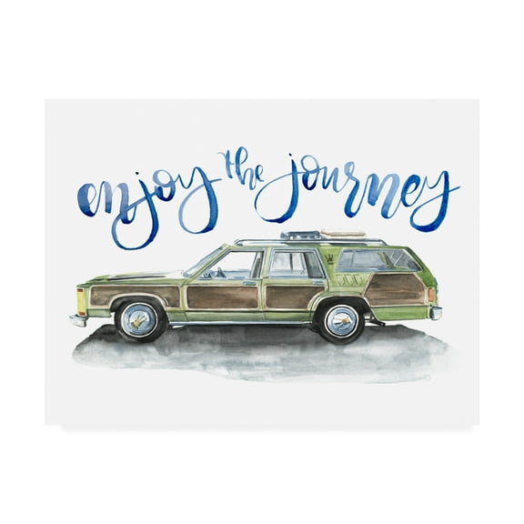 Trademark Fine Art 'Summer Vacation IV' Canvas Art by Jennifer Paxton Parker