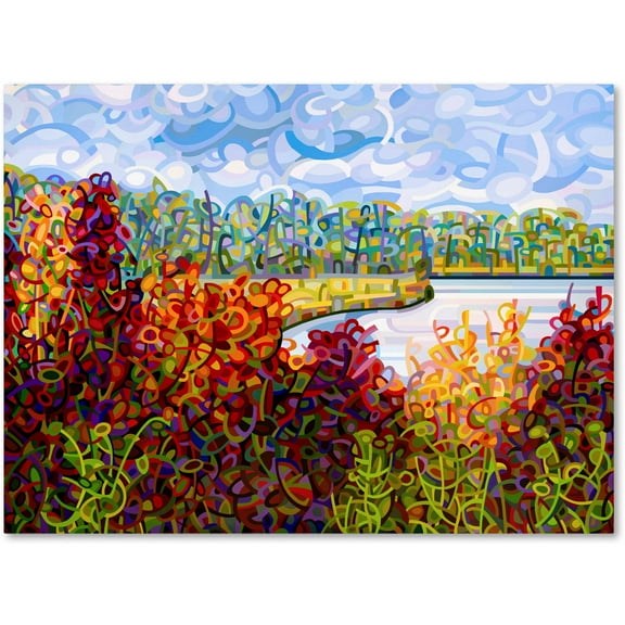 Trademark Fine Art "Summers End" Canvas Art by Mandy Budan