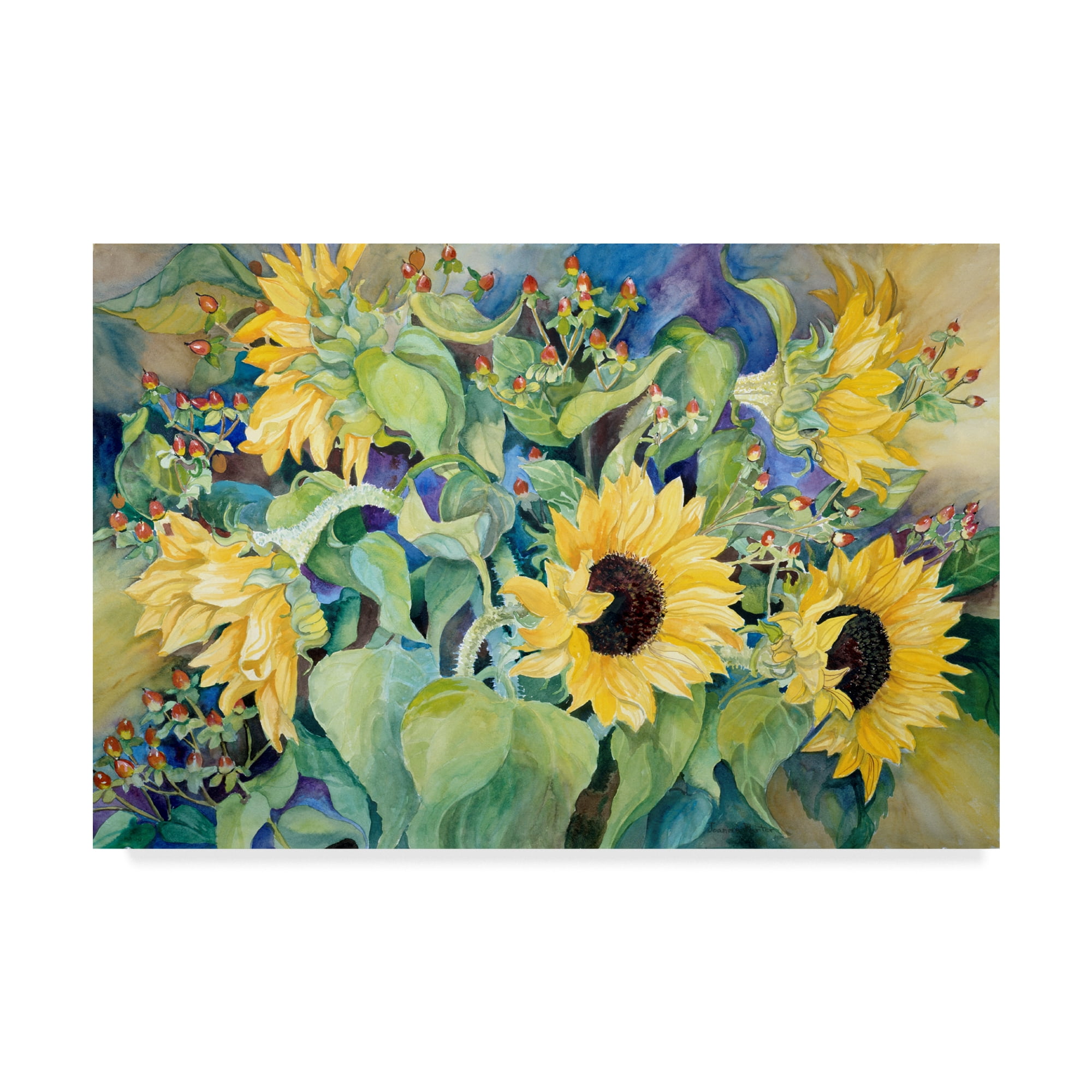 Trademark Fine Art 'Sun Catchers' Canvas Art by Joanne Porter