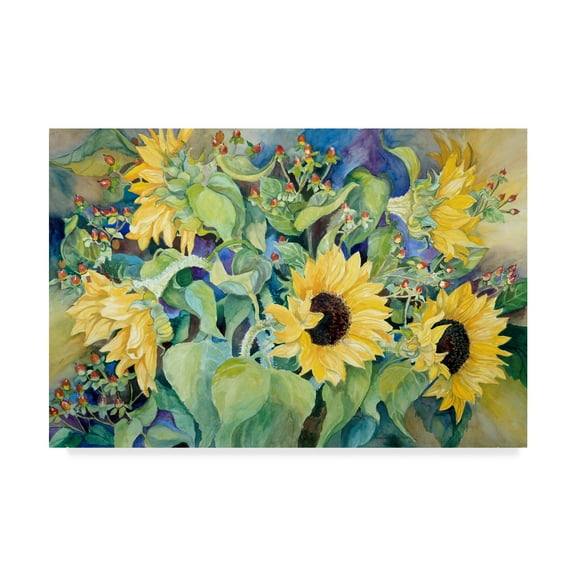 Trademark Fine Art 'Sun Catchers' Canvas Art by Joanne Porter