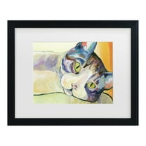 Trademark Fine Art 'Sunbather' Canvas Art by Pat Saunders-White