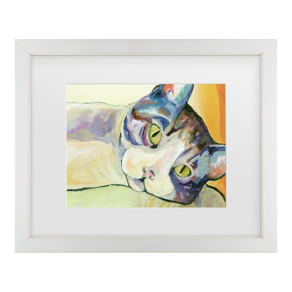 Trademark Fine Art 'Sunbather' Canvas Art by Pat Saunders-White