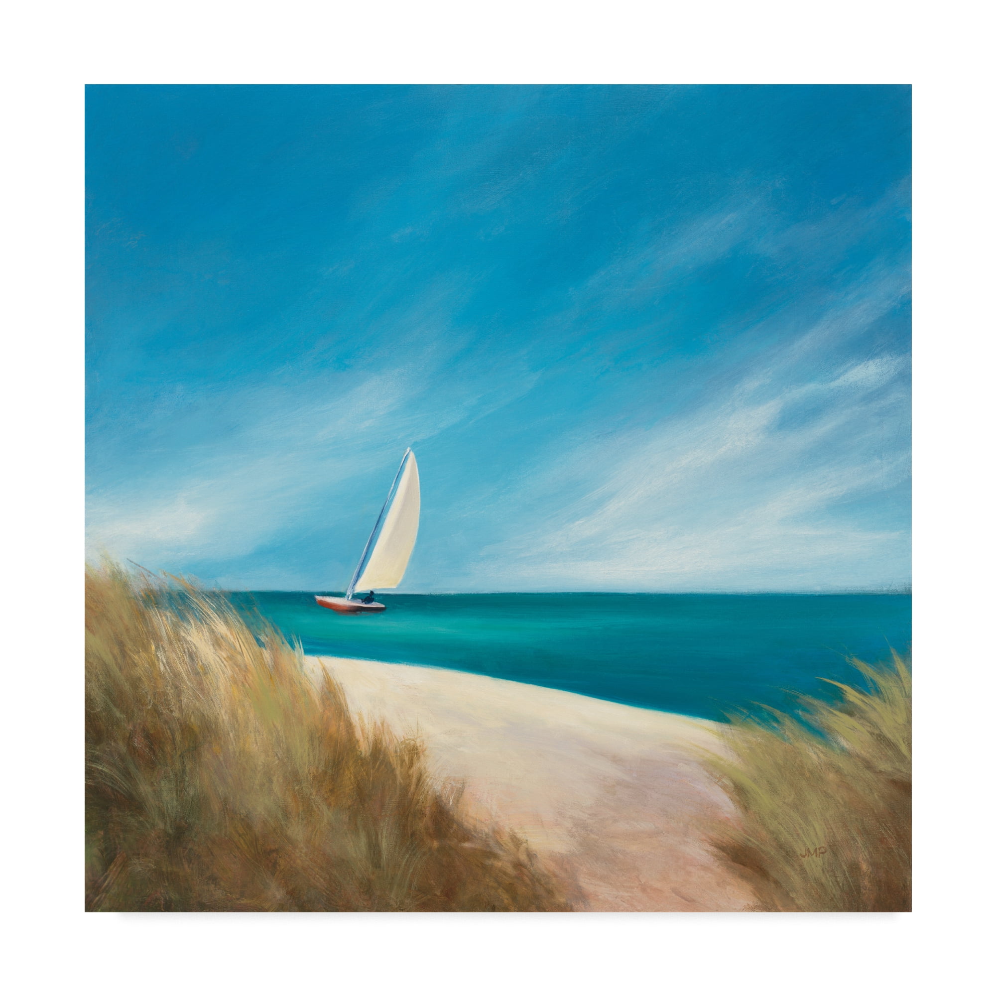 Trademark Fine Art 'Sunday Sail' Canvas Art by Julia Purinton