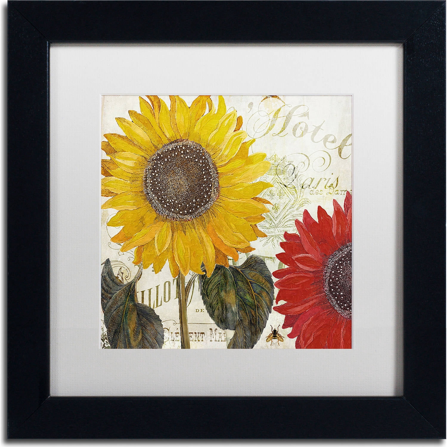 Trademark Fine Art "Sundresses I" Canvas Art by Color Bakery, White Matte, Black Frame