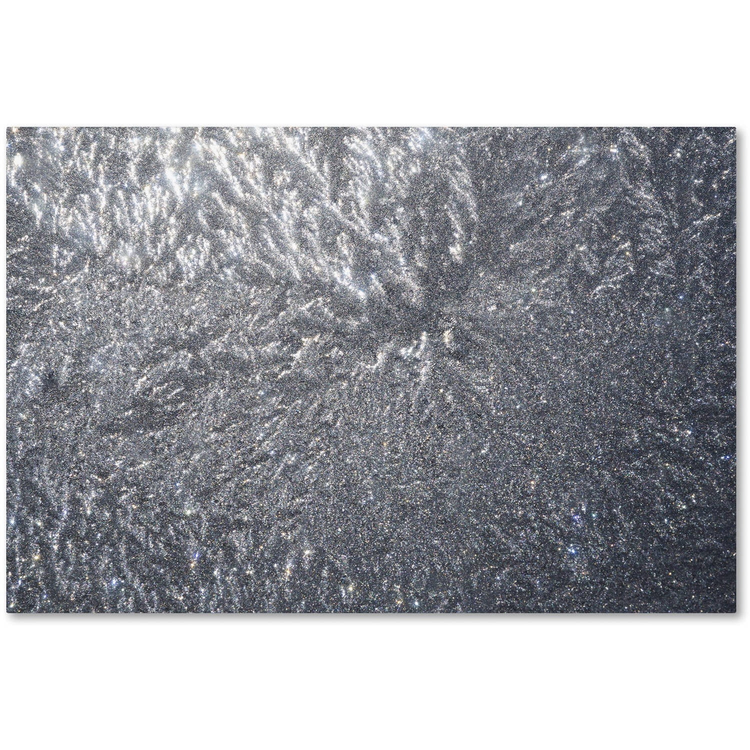 Trademark Fine Art "Sunlight Frost Abstract" Canvas Art by Kurt Shaffer