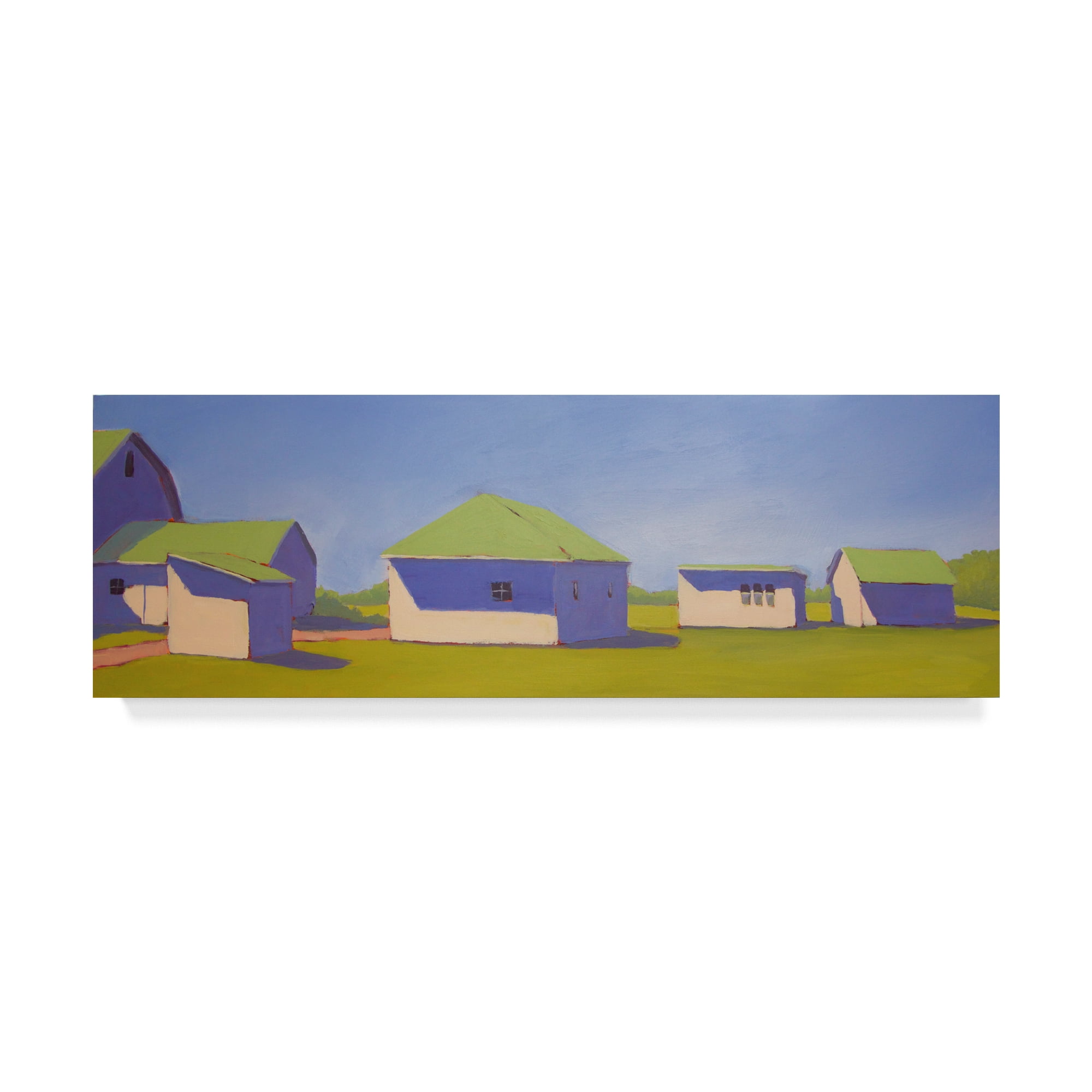 Trademark Fine Art 'Sunny Outlook' Canvas Art by Carol Young