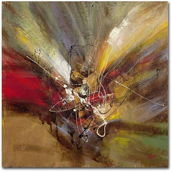 Trademark Fine Art "Sunrise" Canvas Art by Ricardo Tapia