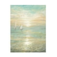 thumbnail image 1 of Trademark Fine Art 'Sunrise Sailboats I' Canvas Art by Danhui Nai, 1 of 4