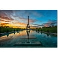 thumbnail image 1 of Trademark Fine Art "Sunrise in Paris" Canvas Art by Mathieu Rivrin, 1 of 1