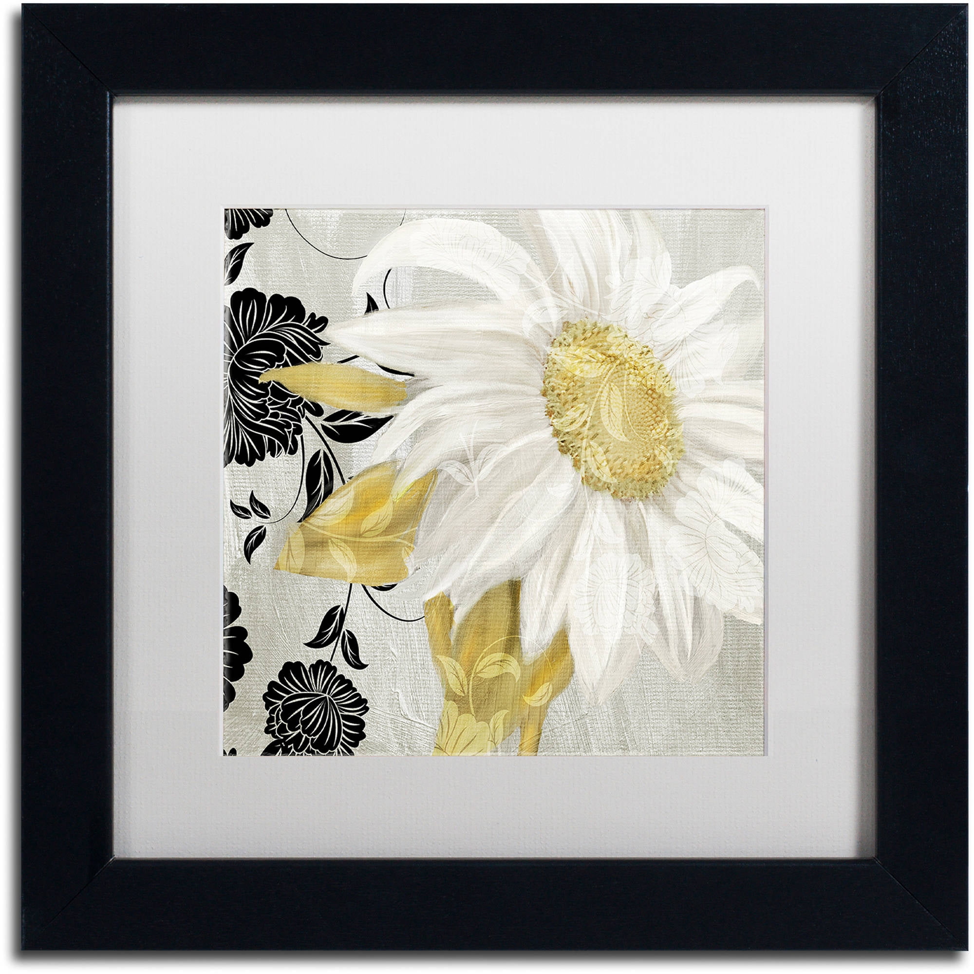 Trademark Fine Art "Sunroom II" Canvas Art by Color Bakery White Matte, Black Frame