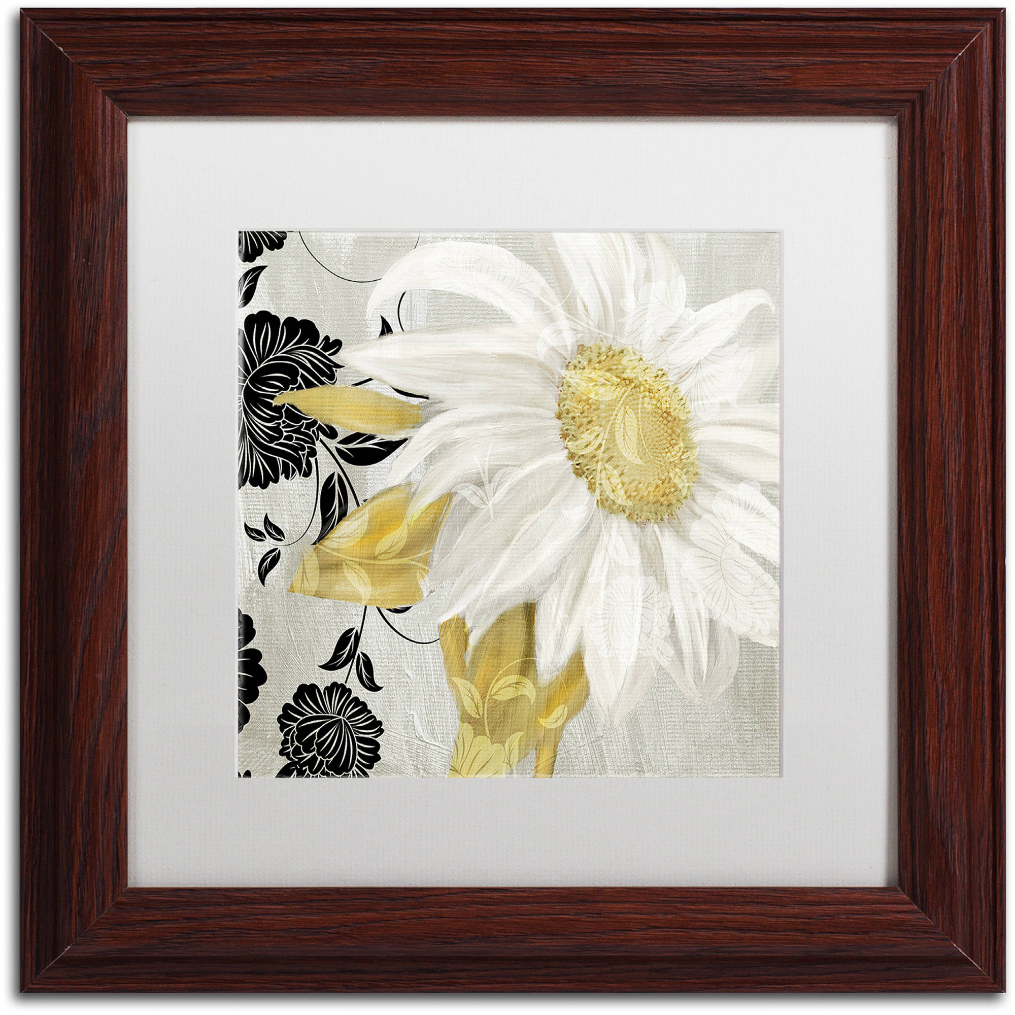 Trademark Fine Art "Sunroom II" Canvas Art by Color Bakery White Matte, Wood Frame