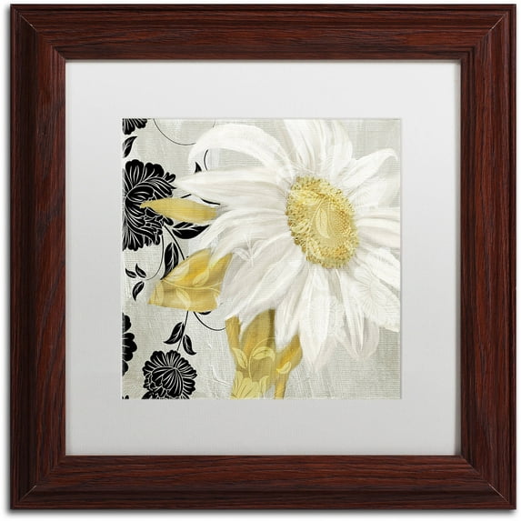 Trademark Fine Art "Sunroom II" Canvas Art by Color Bakery White Matte, Wood Frame