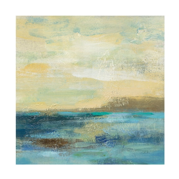 Trademark Fine Art 'Sunset Beach II' Canvas Art by Silvia Vassileva