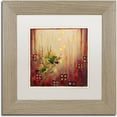thumbnail image 1 of Trademark Fine Art 'Sunset Birds' Canvas Art by Rachel Paxton, White Matte, Birch Frame, 1 of 4