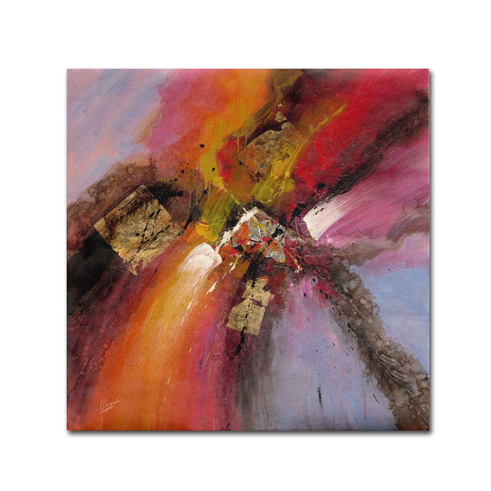 Trademark Fine Art "Sunset" Canvas Art by Ricardo Tapia